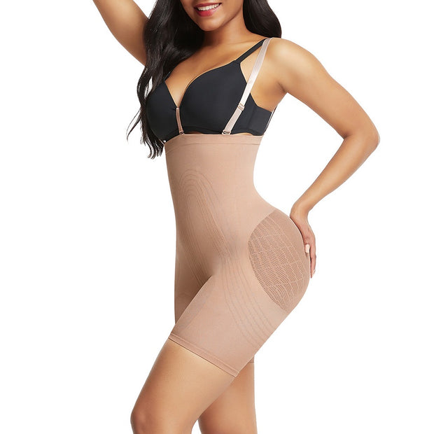Mia - Seamless High Wiast Body Shaper with Butt Lifter - LVLX CURVES