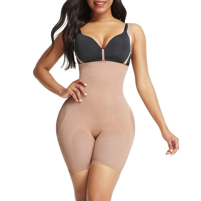 Mia - Seamless High Wiast Body Shaper with Butt Lifter - LVLX CURVES