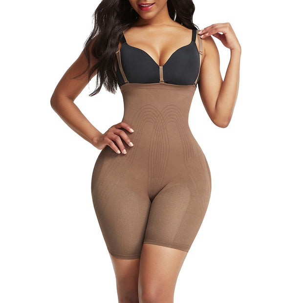 Mia - Seamless High Wiast Body Shaper with Butt Lifter - LVLX CURVES