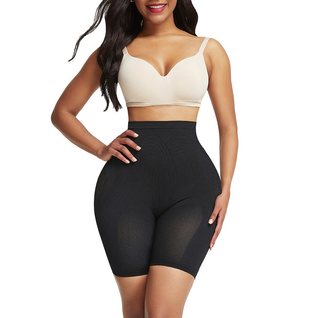 Mya- Seamless High Waist Shorts Shaper with Butt Lifter – LVLX CURVES